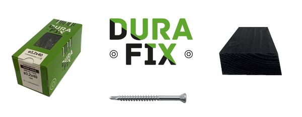 Dura Fix - mebraan, onderconstructie of de ideale schroef - alles wat u nodig heeft om uw Dura Sidings gevel op te hangen. Neem contact met ons op voor meer informatie of monsters!
